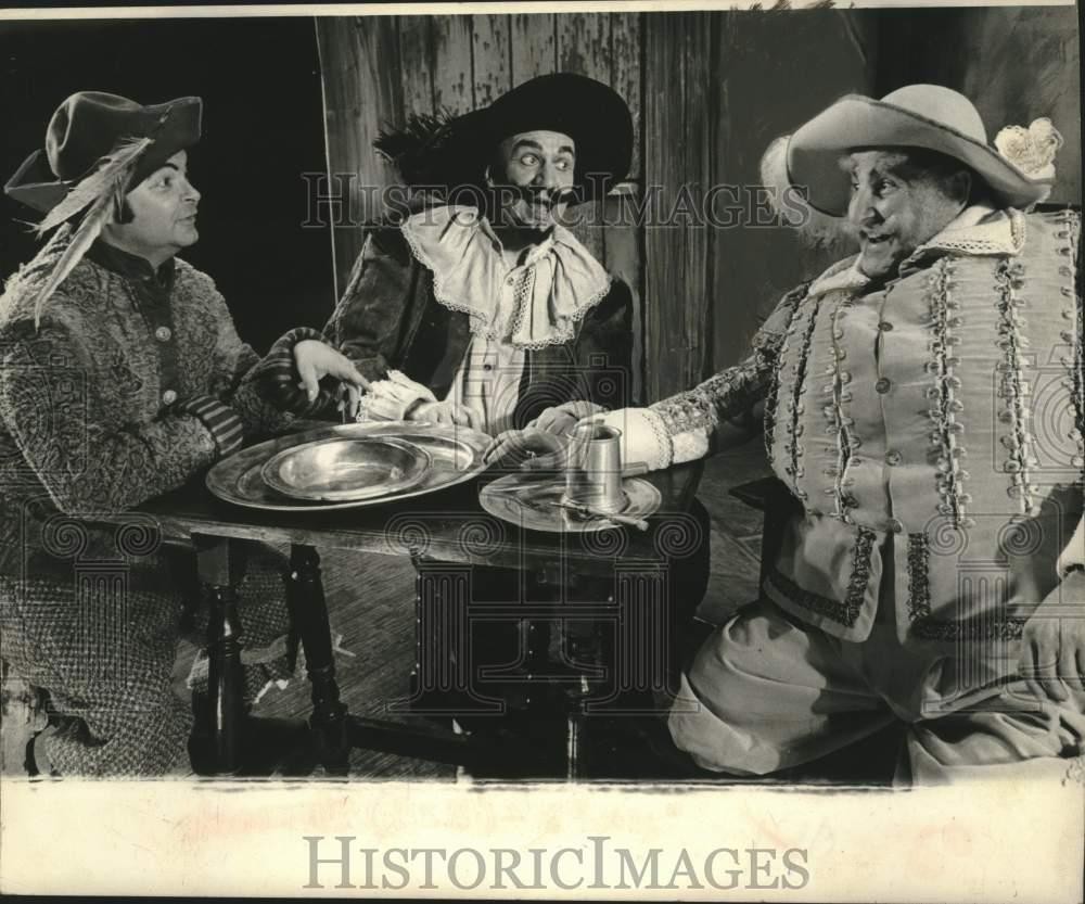 Press Photo The American National Opera Company performs on stage in New York