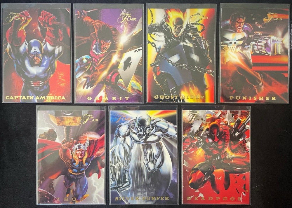 1994 Marvel Annual Flair Trading Cards - Power Blast. You Pick!!