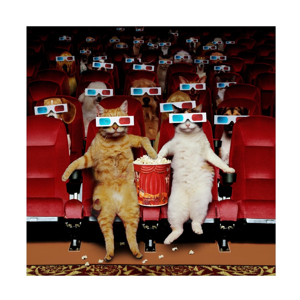 Canvas Wall Art - Lund Roeser 'Pet Show' Wall Art for Living Room, Bedroom, o...