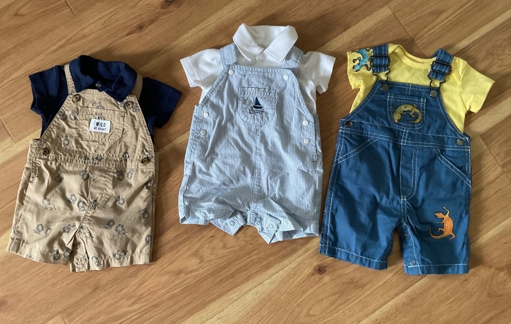 Carter’s 3 Baby Boy 2 Pc Sets  Size 3 Months