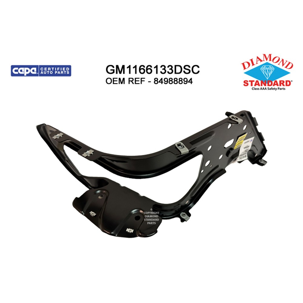 2020-2025 Chevy Rear Driver Side Outer Bumper Mount Bracket Replacement
