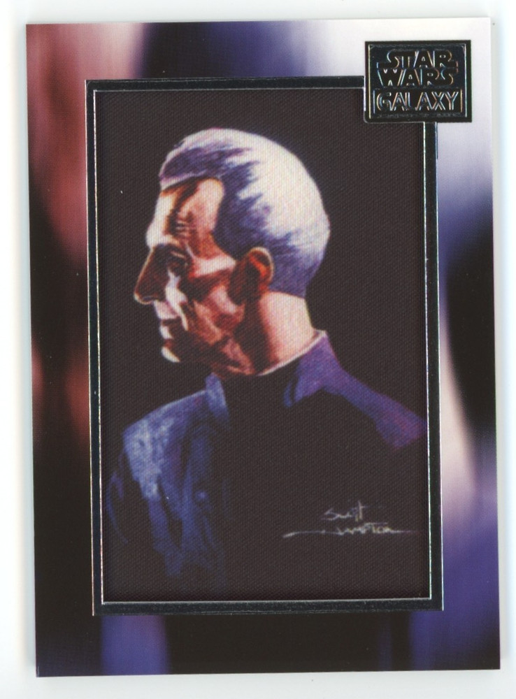 GRAND MOFF TARKIN 2018 Topps Star Wars Galaxy Art Patch Card #M-WT C2