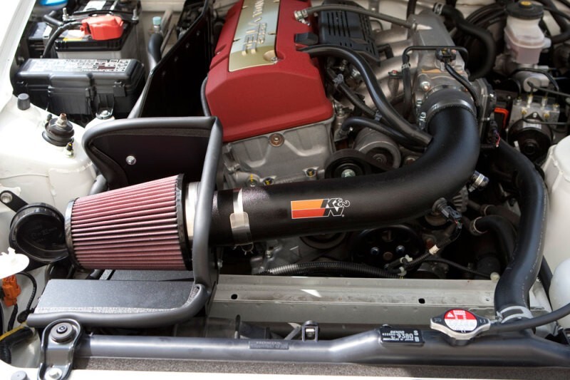 K&N COLD AIR INTAKE - 57 SERIES SYSTEM FOR Honda S2000 2.0/2.2L 2000-2008