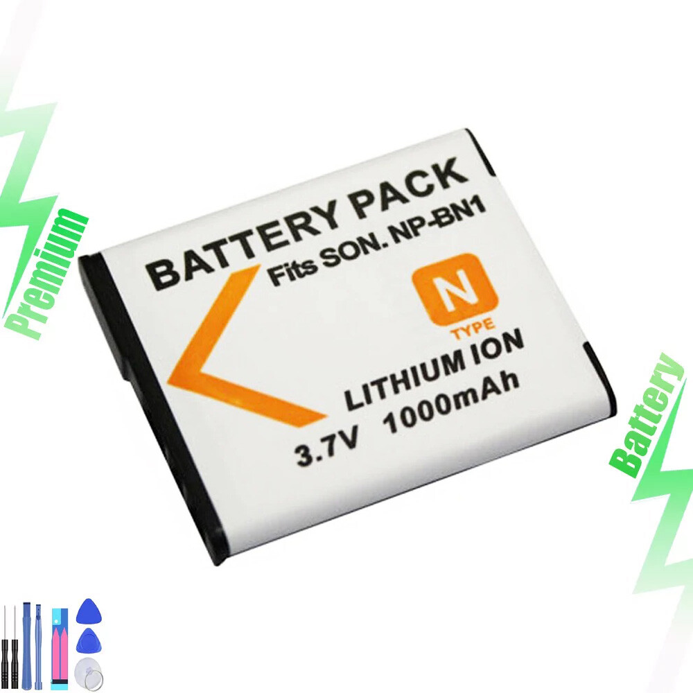 1x Repacement Battery for   NP-BN1 BC-CSN &   Cyber-shot DSC-W830