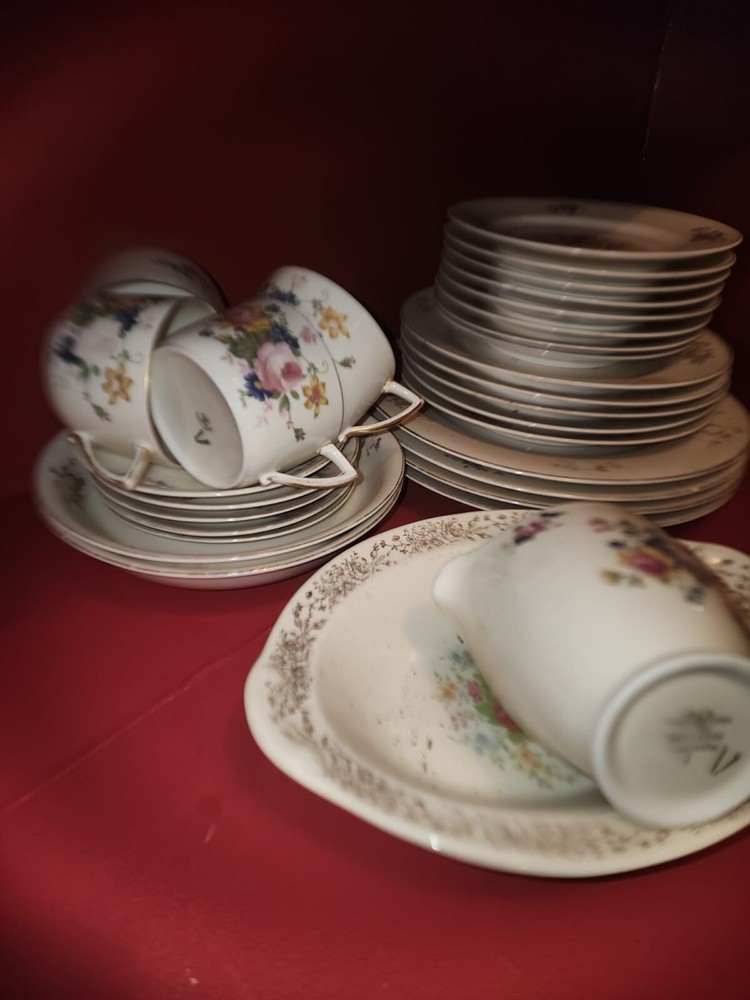 VTG PirkenHammer Marienblad Porcelain Dinner Set #1871