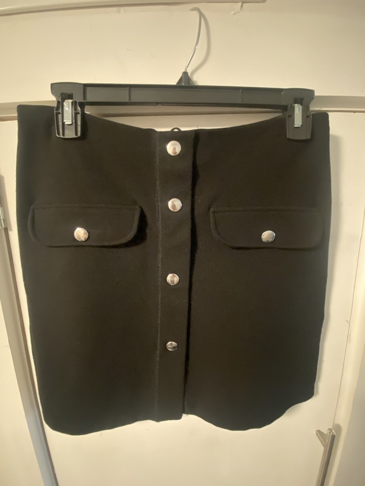 Zara Black Mini Skirt