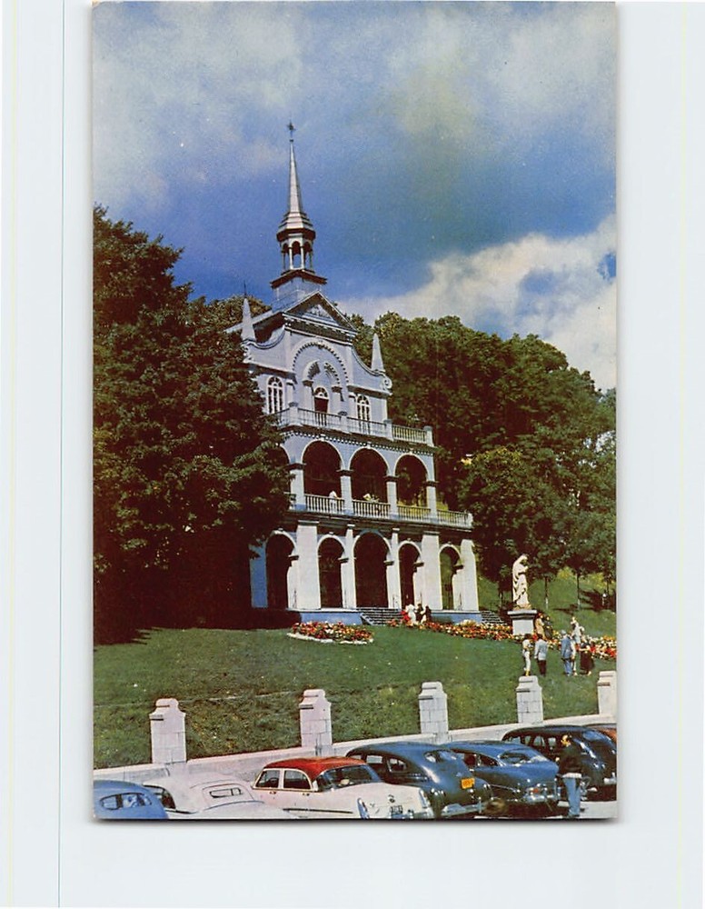 Postcard Scala Santa Ste-Anne De Beaupre Quebec Canada