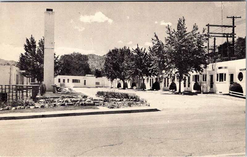 Postcard MOTEL SCENE Canon City Colorado CO m/09 AO3333
