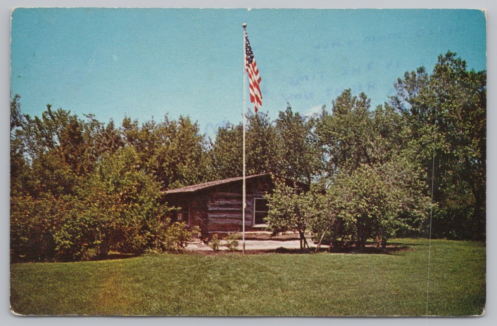 State View~Badlands Ranch Home On State Capitol Grounds~Vintage Postcard