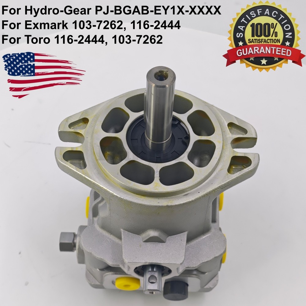 NEW HYDRO GEAR HYDRAULIC PUMP PK-BGAB-EY1X-XXXX FOR EXMARK TORO 103-7262 1162444