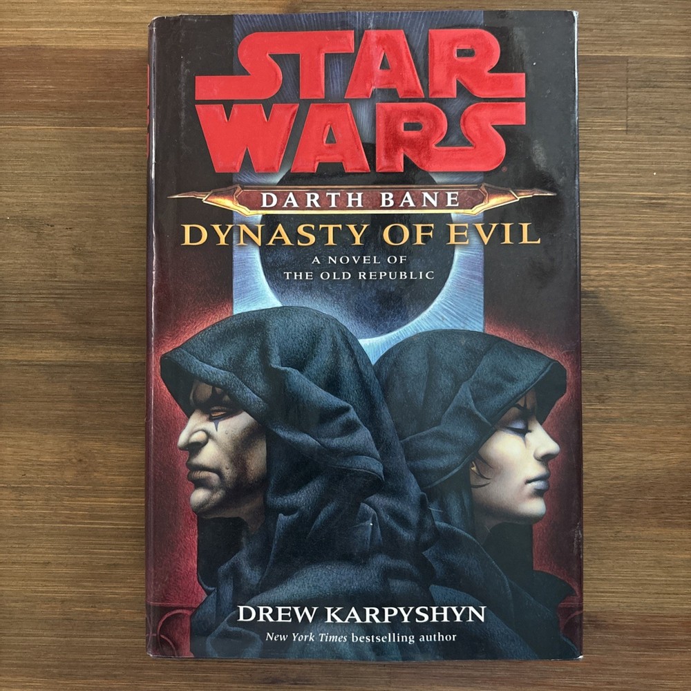 First Edition First Print Of Dynasty of Evil by Drew Karpyshyn (2009, Hardcover)