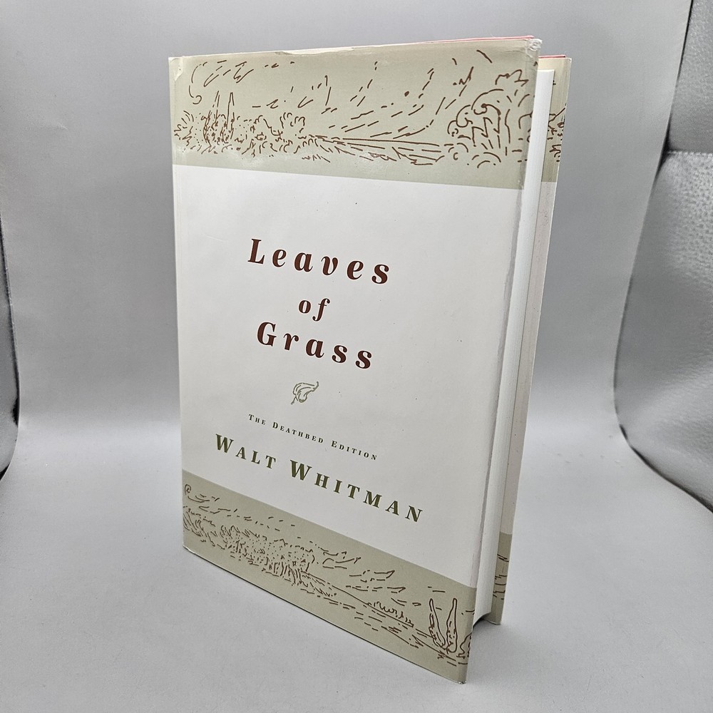 Leaves Of Grass The Deathbed Edition Walt Whitman Hardcover
