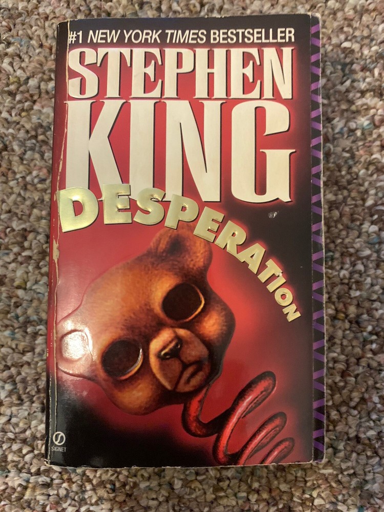 Desperation by Stephen King 1997 First Signet Printing Paperback Book Vintage
