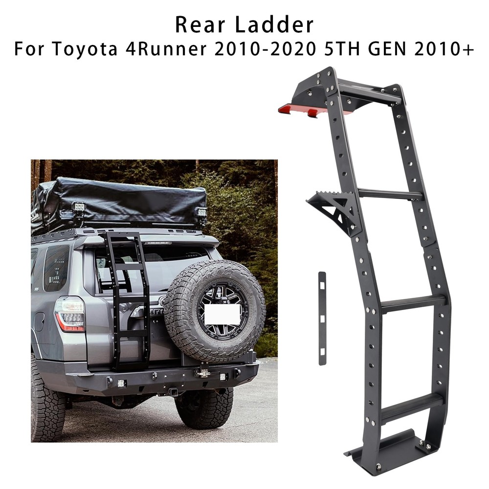 Rear Tailgate Ladder For Toyota 4Runner 2010~2020 5TH GEN 2010+