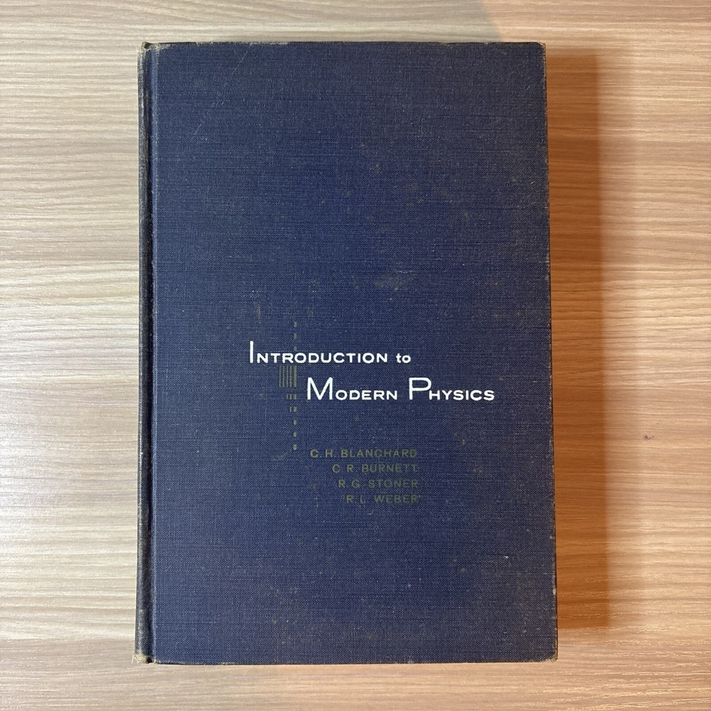 Introduction to Modern Physics Hardcover Book- Vintage 1960 3rd Printing
