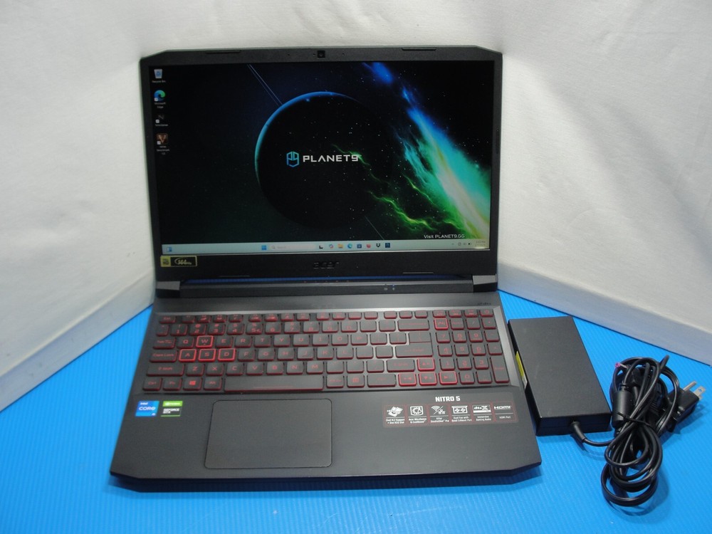 Acer Nitro 5 15.6 FHD Gaming Laptop i5-11400H 8GB 256GB SSD GTX 1650-image