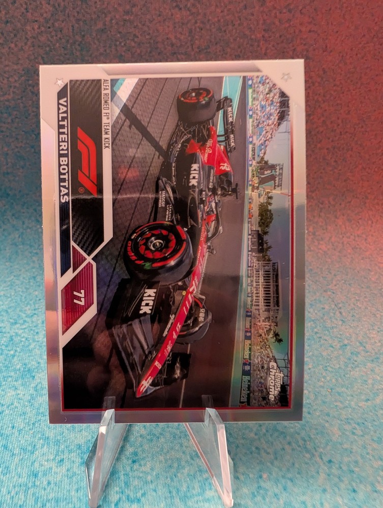 2023 Topps Chrome Formula 1 #118 Valtteri Bottas Refractor