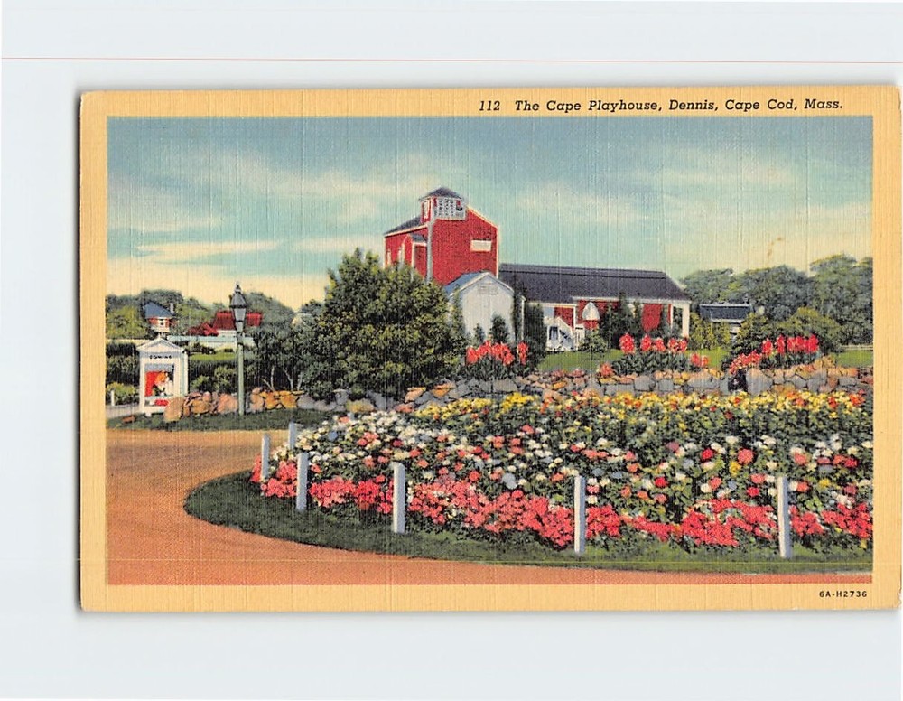 Postcard Cape Playhouse Dennis Cape Cod Massachusetts USA