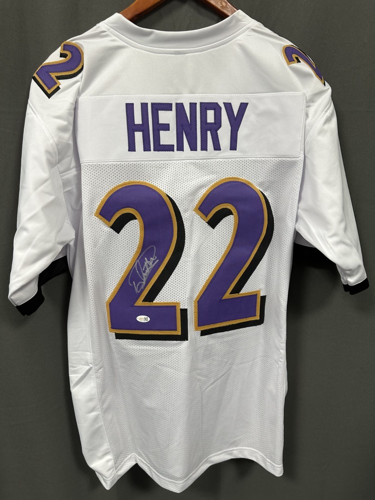 Derrick Henry Signed Baltimore Ravens Football Jersey AUTO BAS Beckett Sz XLPROBSTEIN is actively accepting consignments !!