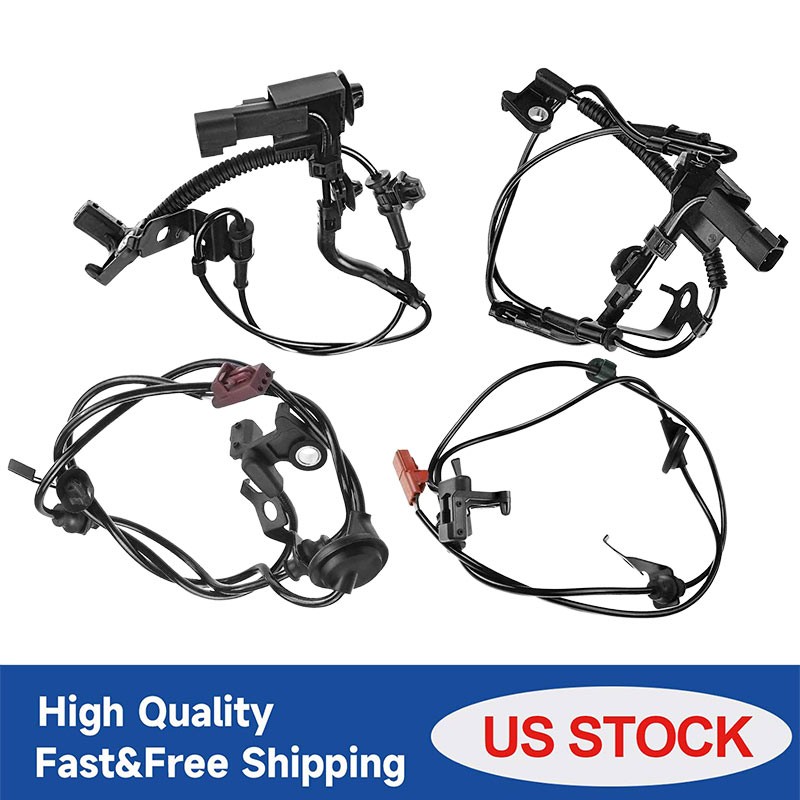 4x Front & Rear ABS Wheel Speed Sensor For Ford Fusion Mercury Milan Lincoln MKZ