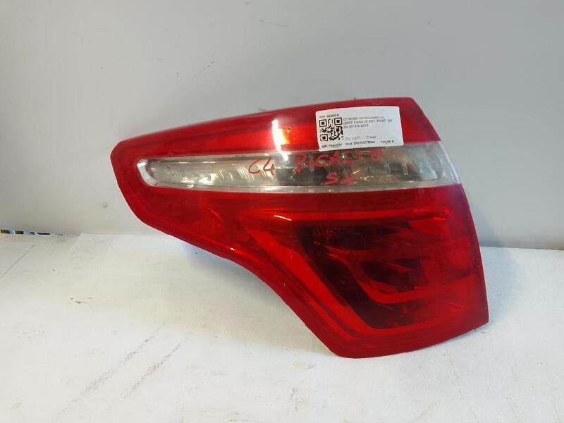 6350CA Headlight Rear Left for Citroen C4 Picasso «I (2007) 2.0 2010 3784