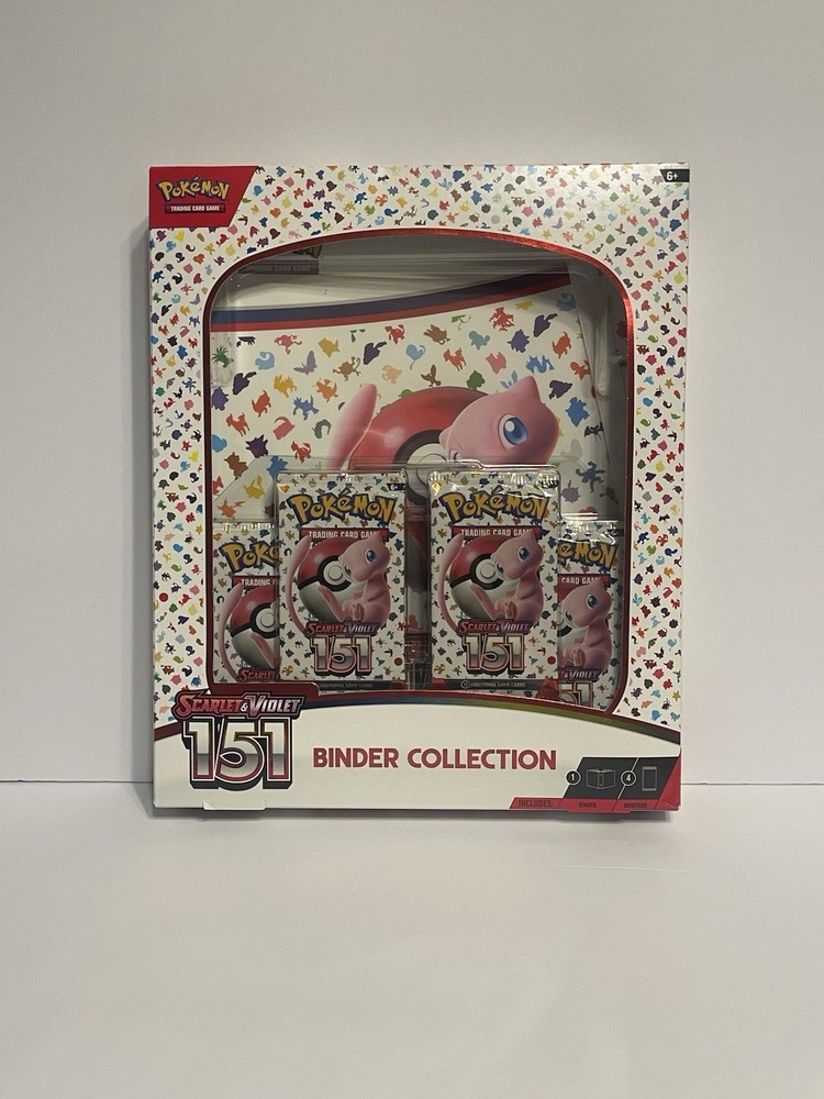 Pokémon TCG Scarlet & Violet 151 - Binder Collection: 4 Packs & Binder - Sealed