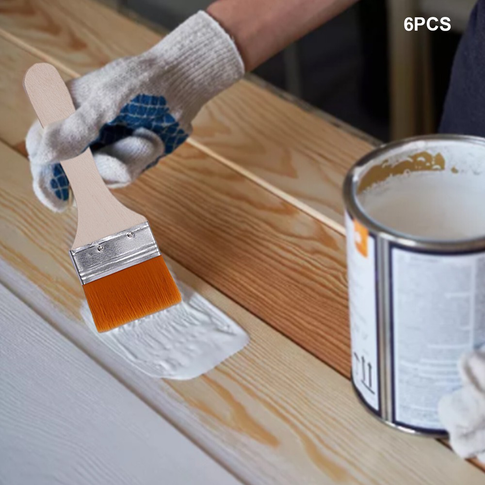 Durable Epoxy Spiked Shoes, 6-Piece Brush Set with Soft Nylon Bristles, Even