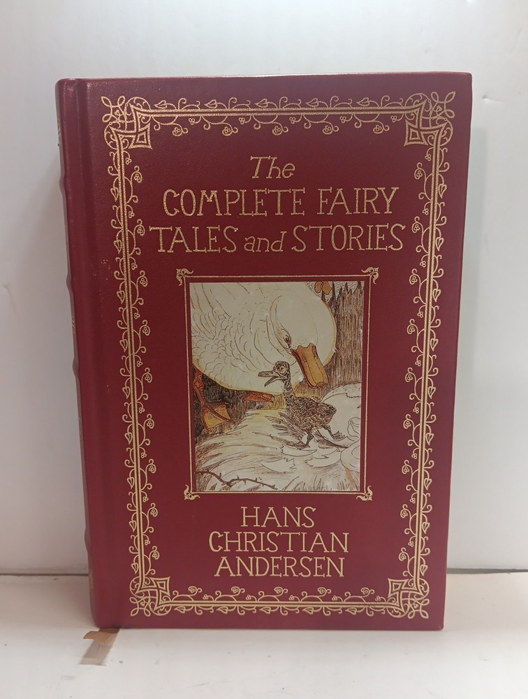 Hans Christian Andersen Complete Fairy Tales Heirloom Red Leather Gift Edition