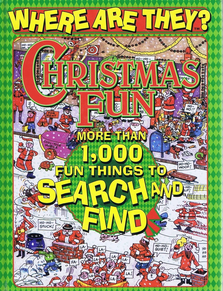 Where Are They? Christmas Fun - More Than 1000 Fun things to Search and Find