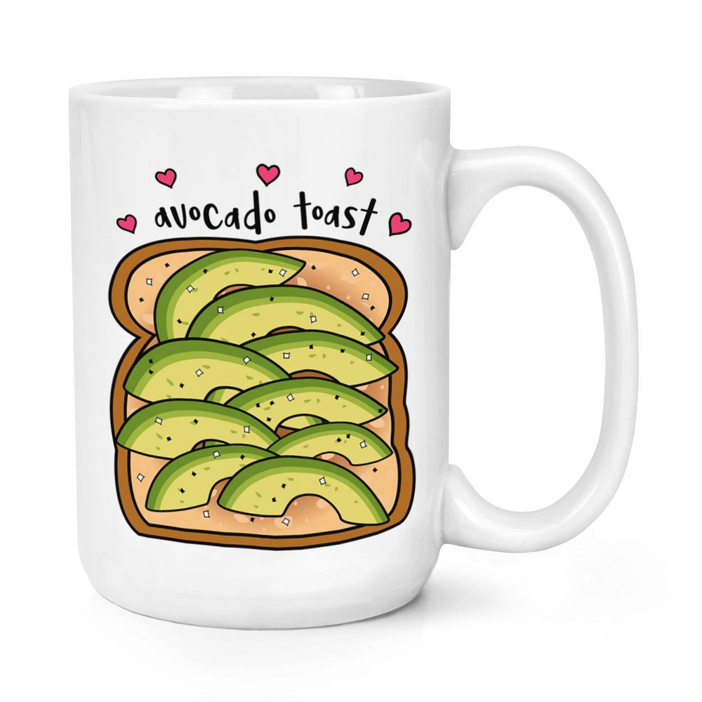 Avocado Toast Sliced Coffee Mug Coffee Cup Mug Large Mug Cup