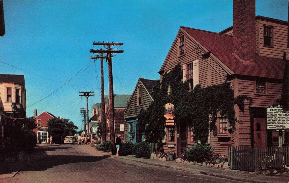 Bearskin Neck - Rockport Massachusetts MA - Postcard