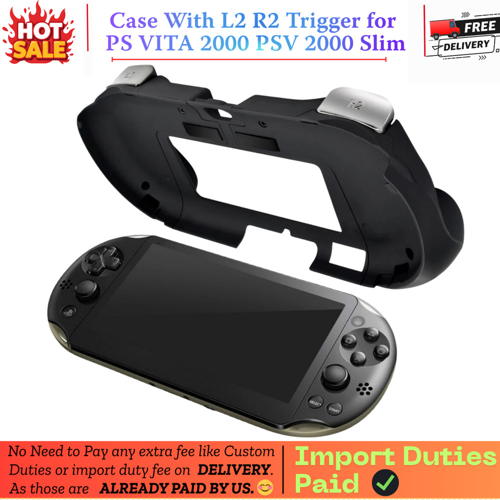 US - L2 R2 Trigger Button Grips Handle Case Cover for Sony PS Vita 2000 PSV 2000