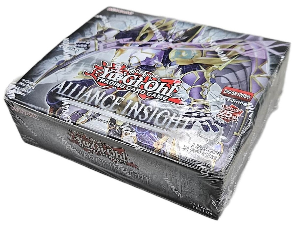 Yu-Gi-Oh! TCG Alliance Insight Sealed 24 Pack Booster Box Yugioh 1st Edition