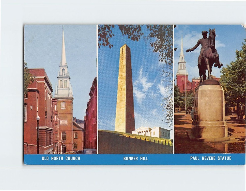 Postcard Scenes & Views Boston Massachusetts USA