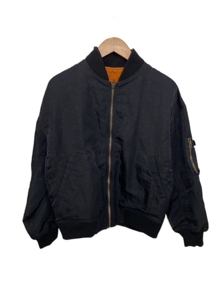 Kansai Yamamoto Flight Jacket/M/Nylon/Blk/Plain 10101
