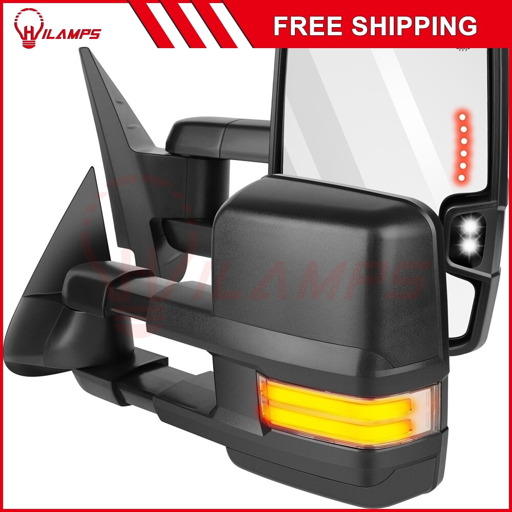 Power Heated Tow Mirrors fits 99-02 Chevy Silverado1500 Clearance Light Signal