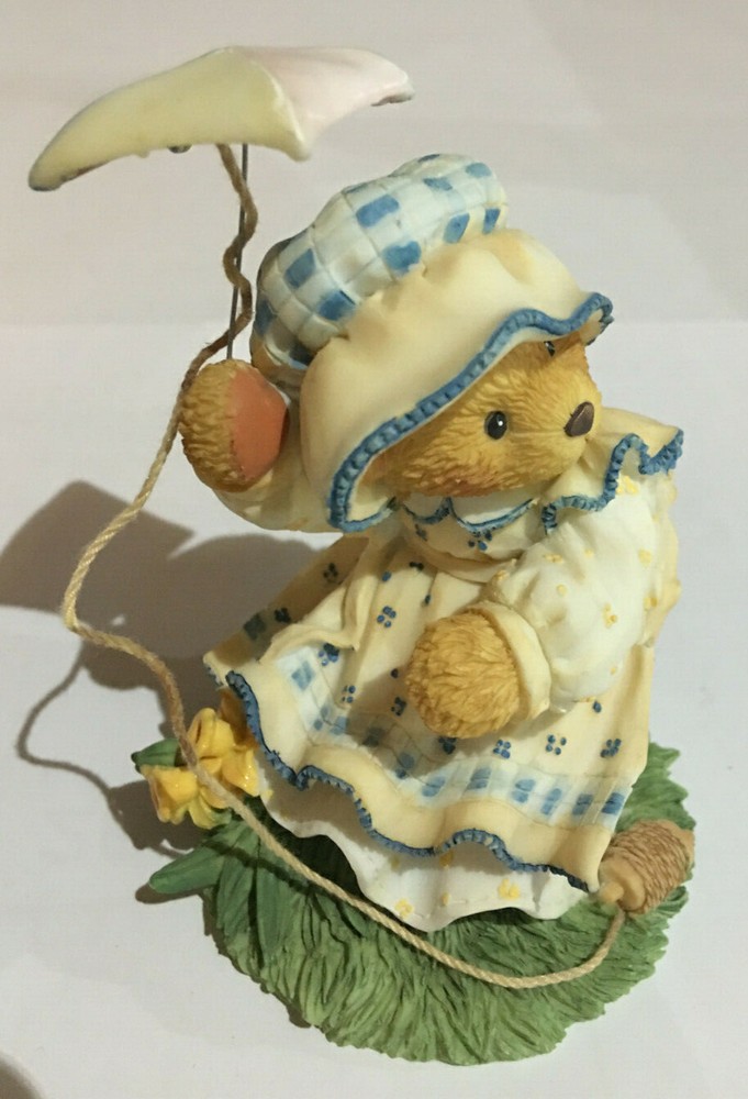 Cherished Teddies 203300 figurine 1997 Megan Spring Brings A Season of Beauty