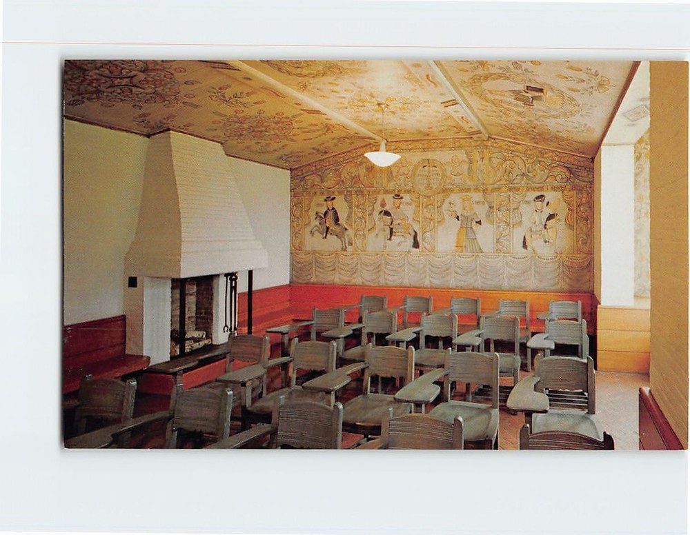 Postcard Swedish Nationality Room Cathedral of Learning University of Pittsburgh