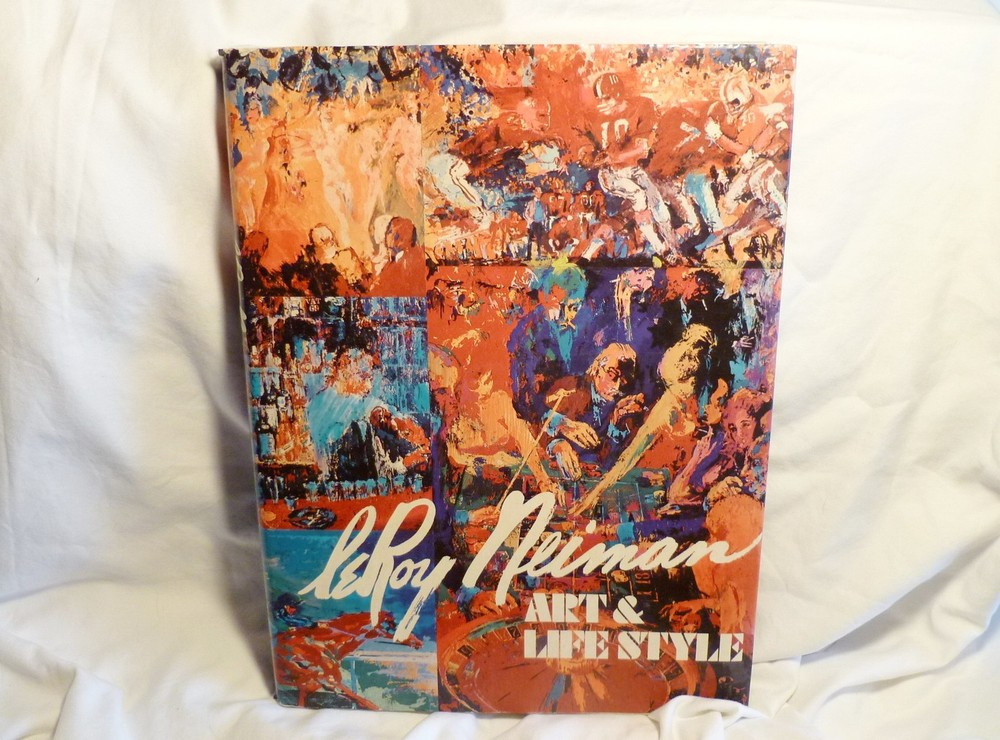 LEROY NEIMAN ART & LIFESTYLE Book 1974 1st Printing HC Playboy Sports Artist