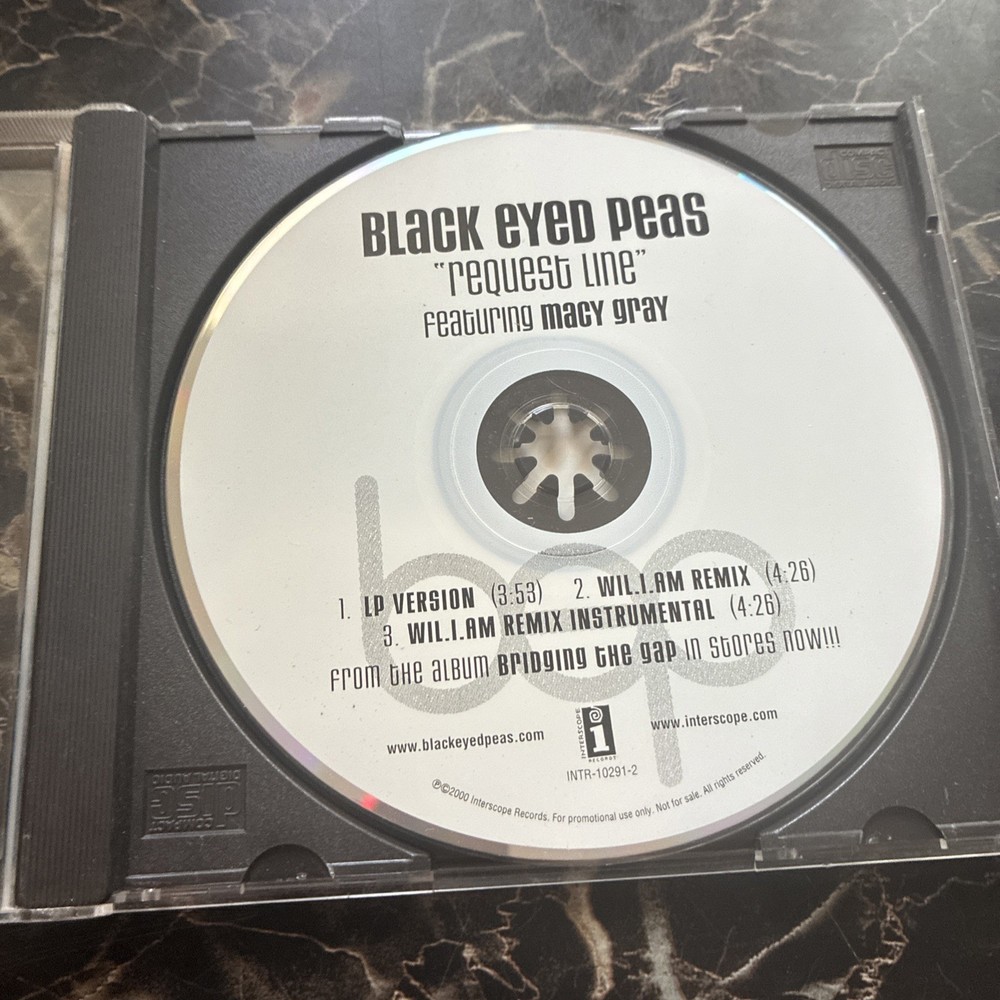 Black Eyed Peas - Request Line RARE promo CD single w/ Track Masters Remix