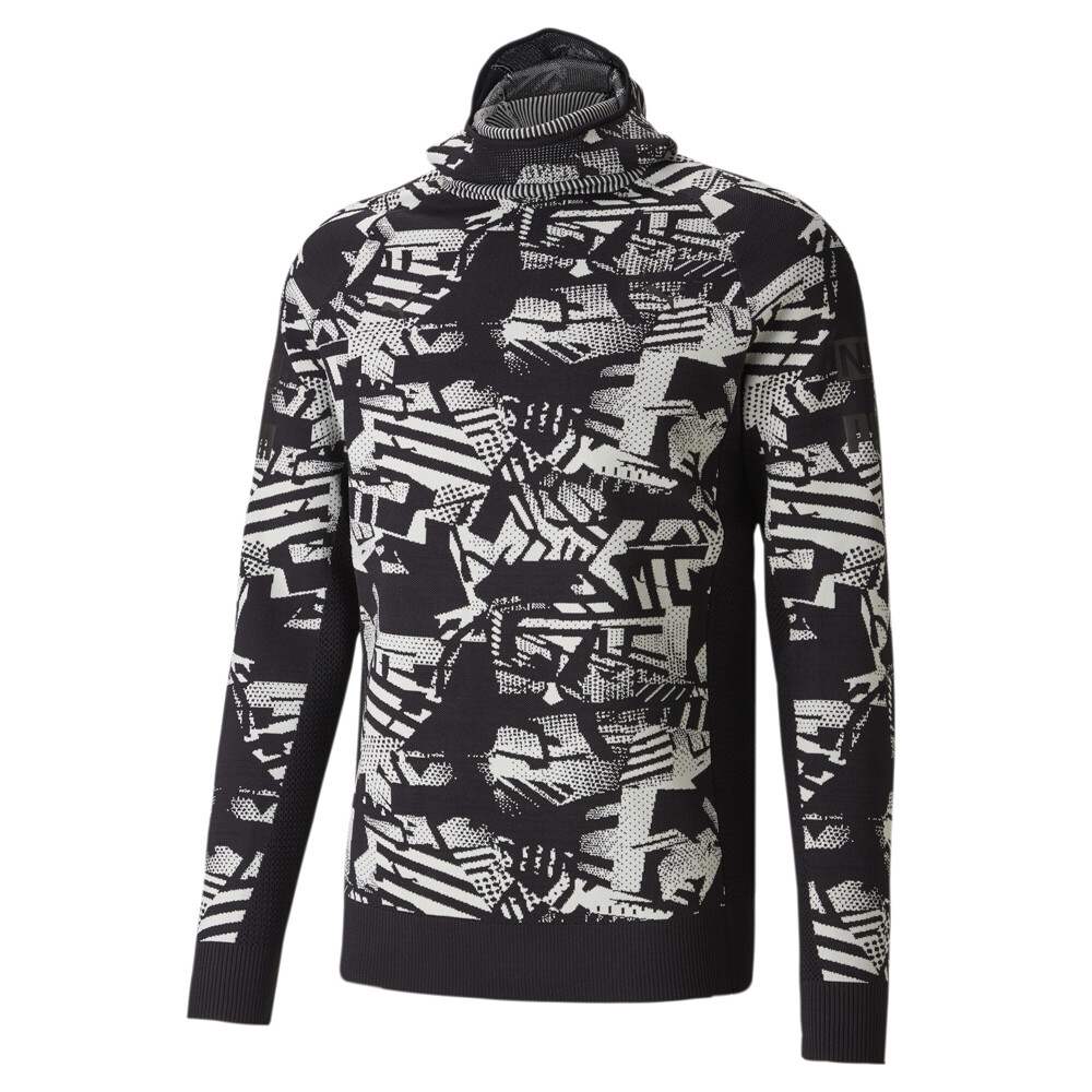 Puma Nemen X Scuba Graphic Long Sleeve Sweatshirt Mens Black  53459102