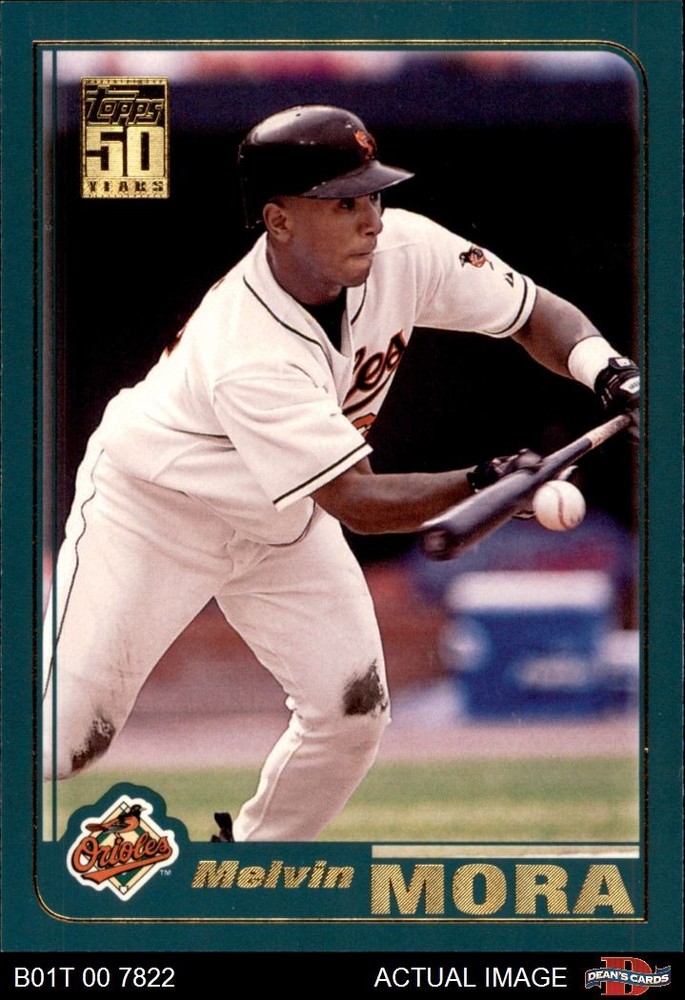 2001 Topps #227 Melvin Mora Orioles 8 - NM/MT