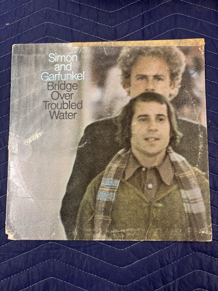 Simon And Garfunkel – Bridge Over Troubled Water LP Vinyl  1970 Columbia  Good