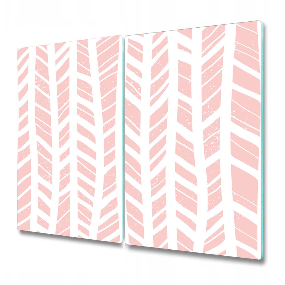 Glass Worktop Saver Kitchen Herringbone Pastel Geometric Simple 2x30x52
