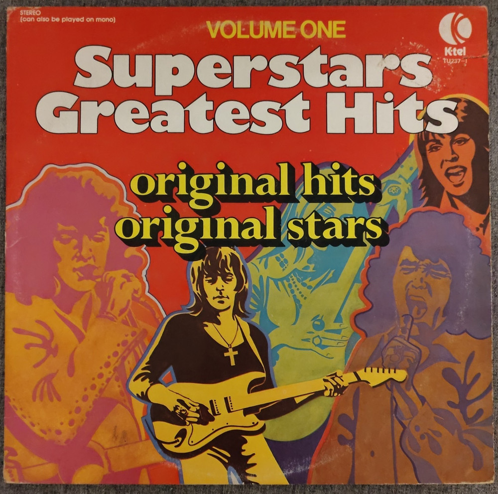 K-Tel International Superstars' Greatest Hits LP Vinyl 12