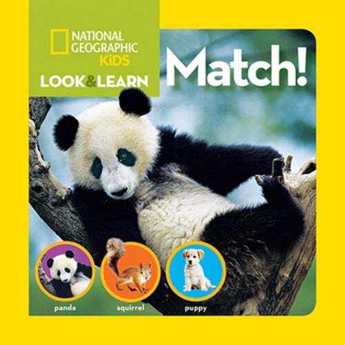 National Geographic Kids Look and Learn Match Book for Children