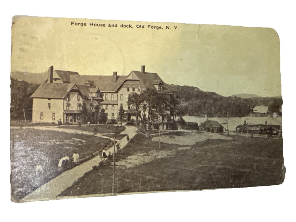 1912 RPPC Old Forge House NY