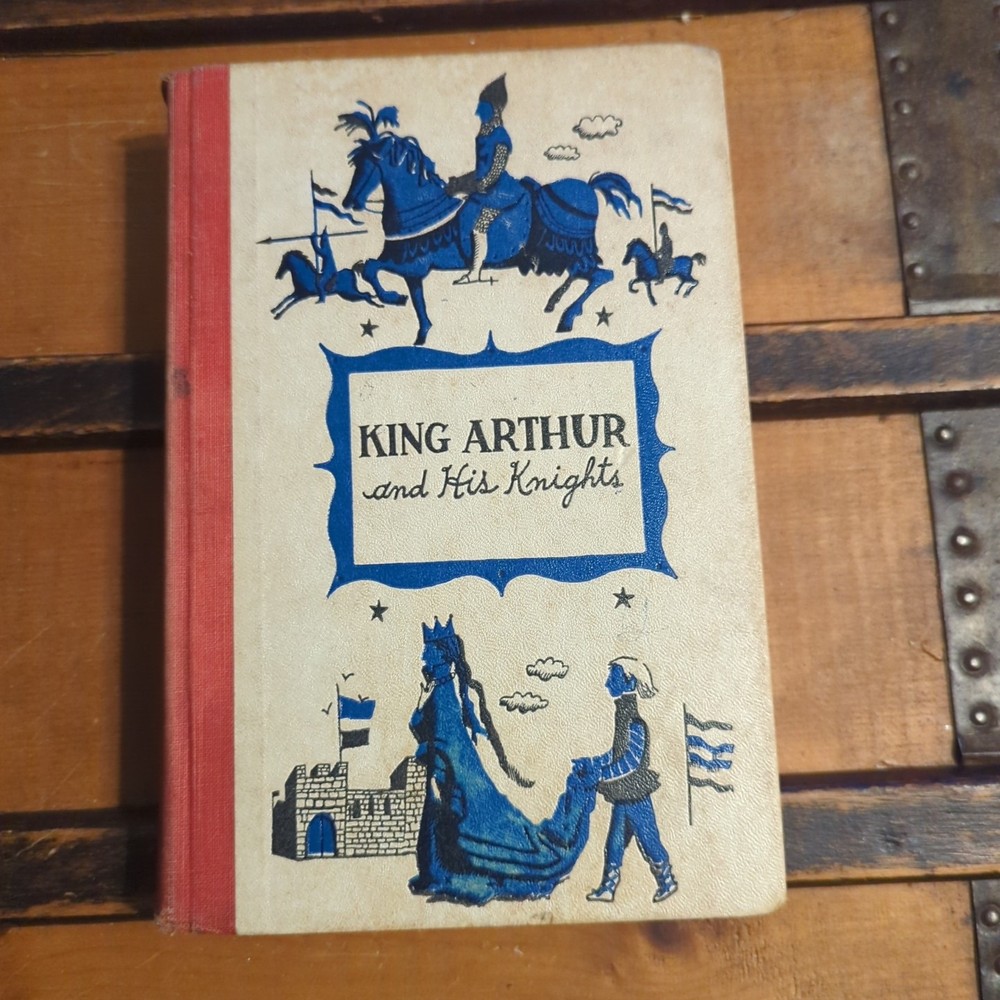 Vintage King Arthur and His Knights Junior Deluxe Editions Henry Frith 1955 HC