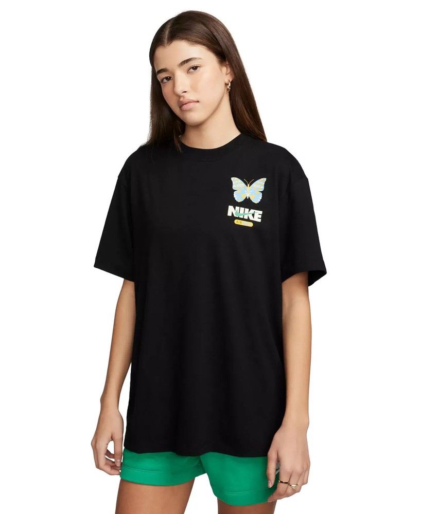 Nike Women's Top Sz XL Sportswear Graphic Boyfriend Crewneck