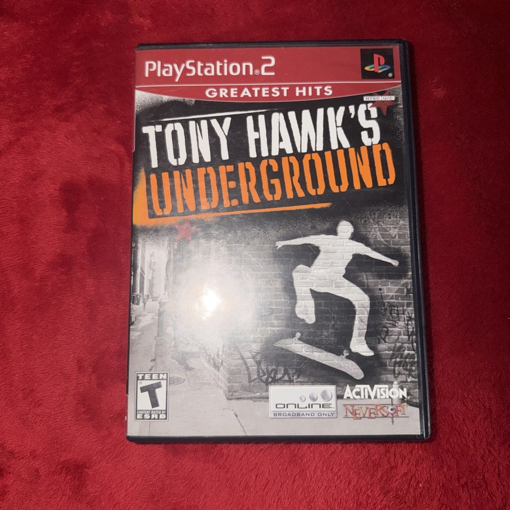 Tony Hawk's Underground (Sony Playstation 2) PS2 ➡️CIB  - Tested - Excellent 📀!